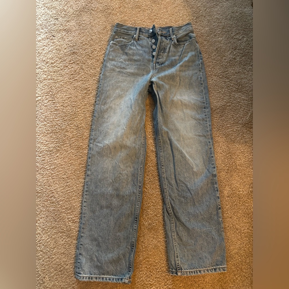 Everlane Straight Ankle Jeans 24